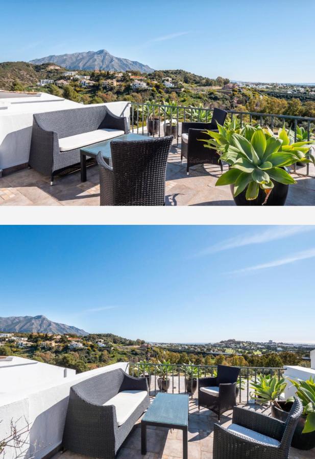 Luxury 3 Bedroom House At La Quinta Golf Course Ocean And Mountain View Benahavís Exterior photo