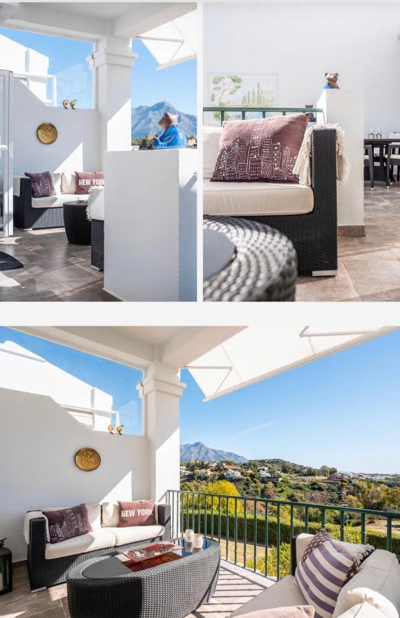 Luxury 3 Bedroom House At La Quinta Golf Course Ocean And Mountain View Benahavís Exterior photo